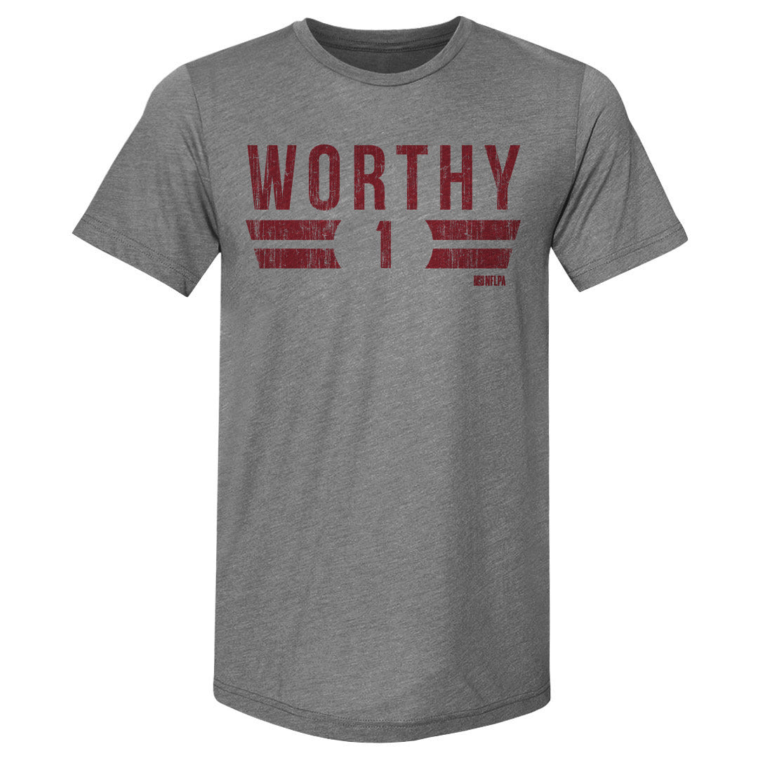 Xavier Worthy Men&#39;s Premium T-Shirt | 500 LEVEL