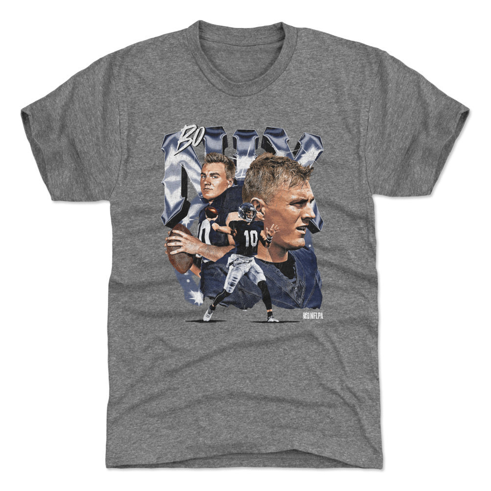 Bo Nix Men&#39;s Premium T-Shirt | 500 LEVEL