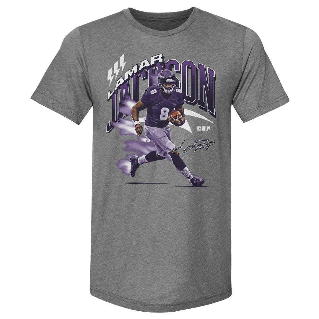 Lamar Jackson Men&#39;s Premium T-Shirt | 500 LEVEL