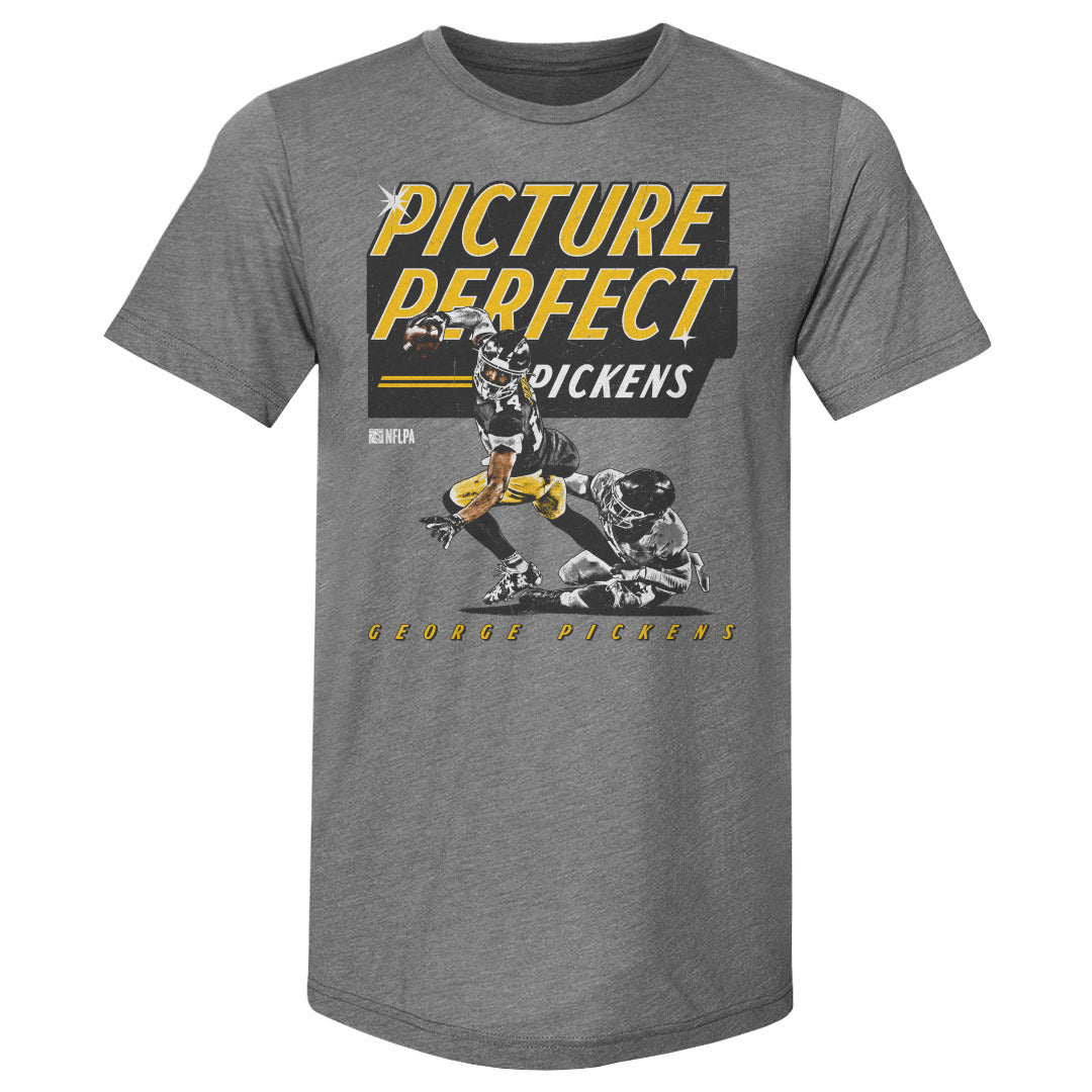 George Pickens Men&#39;s Premium T-Shirt | 500 LEVEL