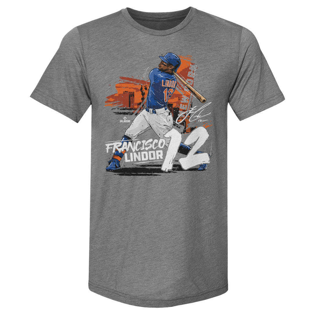 Francisco Lindor Men&#39;s Premium T-Shirt | 500 LEVEL