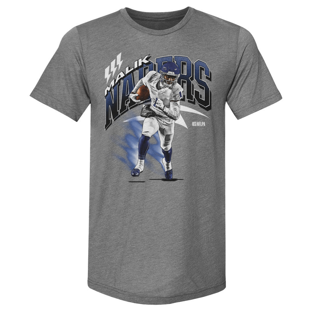 Malik Nabers Men&#39;s Premium T-Shirt | 500 LEVEL