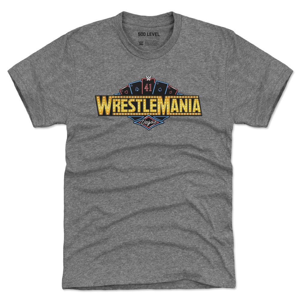 Wrestlemania Men&#39;s Premium T-Shirt | 500 LEVEL