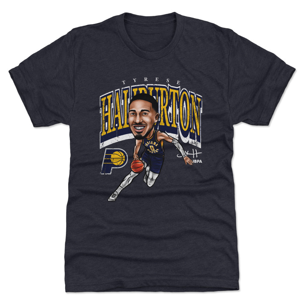 Tyrese Haliburton Men&#39;s Premium T-Shirt | 500 LEVEL