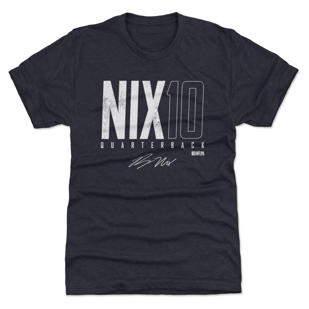 Bo Nix Men&#39;s Premium T-Shirt | 500 LEVEL