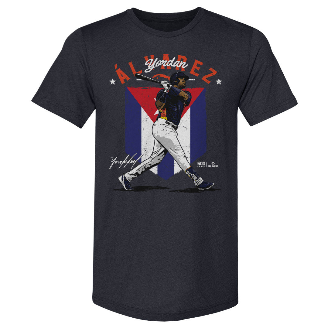 Yordan Alvarez Men&#39;s Premium T-Shirt | 500 LEVEL