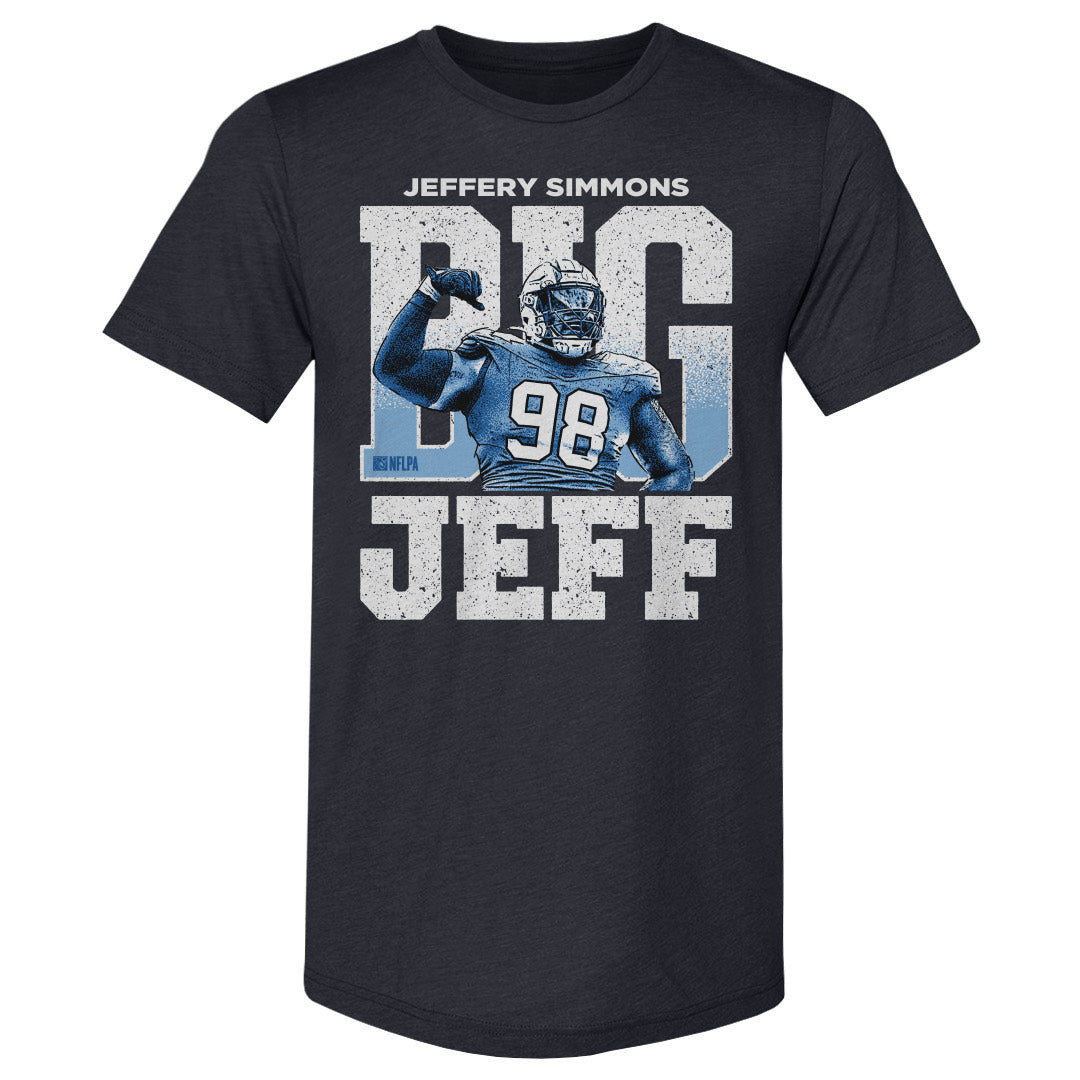 Jeffery Simmons Men&#39;s Premium T-Shirt | 500 LEVEL