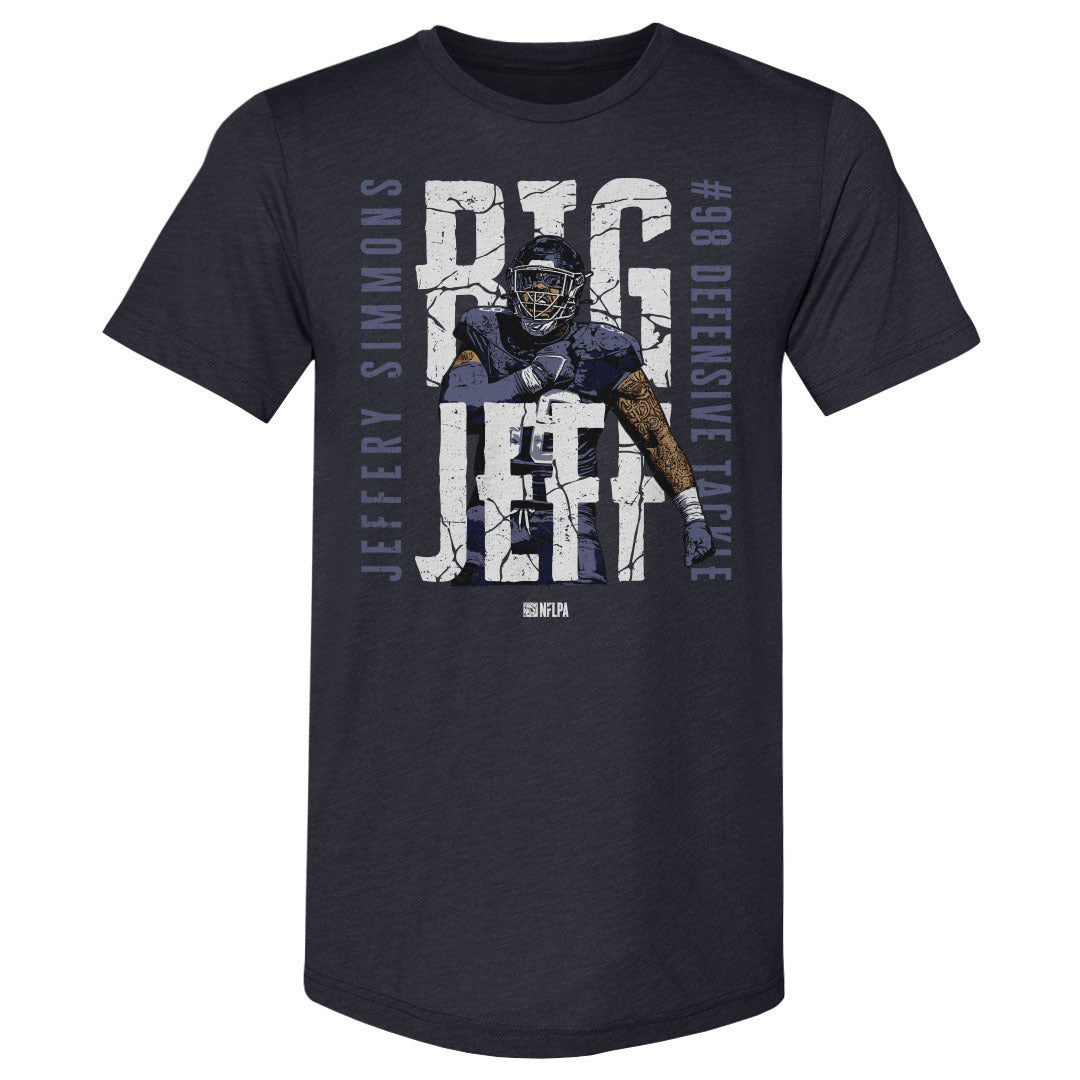 Jeffery Simmons Men&#39;s Premium T-Shirt | 500 LEVEL