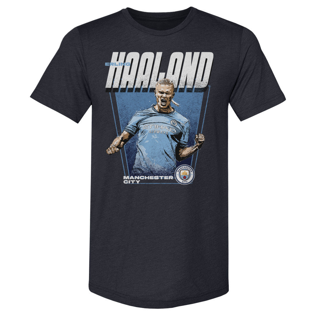 Erling Haaland Men&#39;s Premium T-Shirt | 500 LEVEL