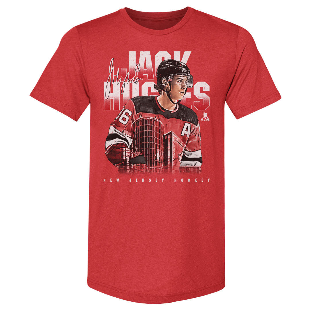 Jack Hughes Men&#39;s Premium T-Shirt | 500 LEVEL