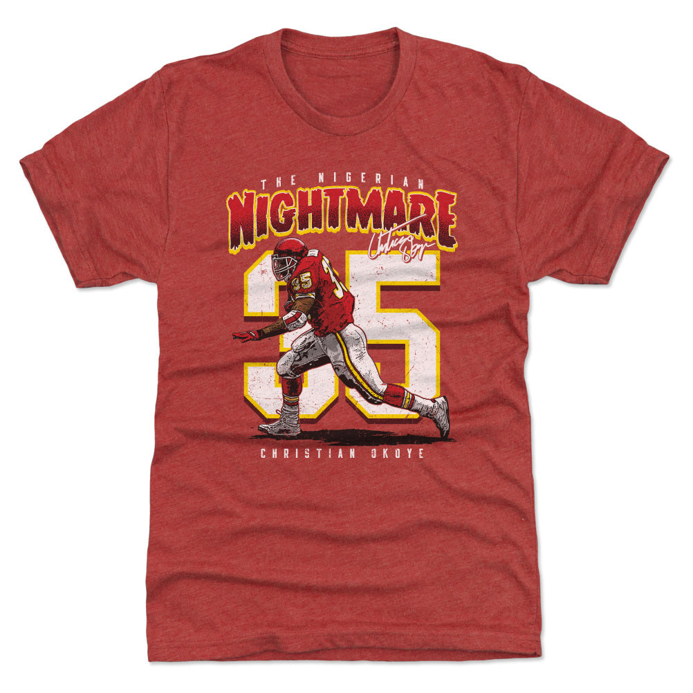 Christian Okoye Men&#39;s Premium T-Shirt | 500 LEVEL