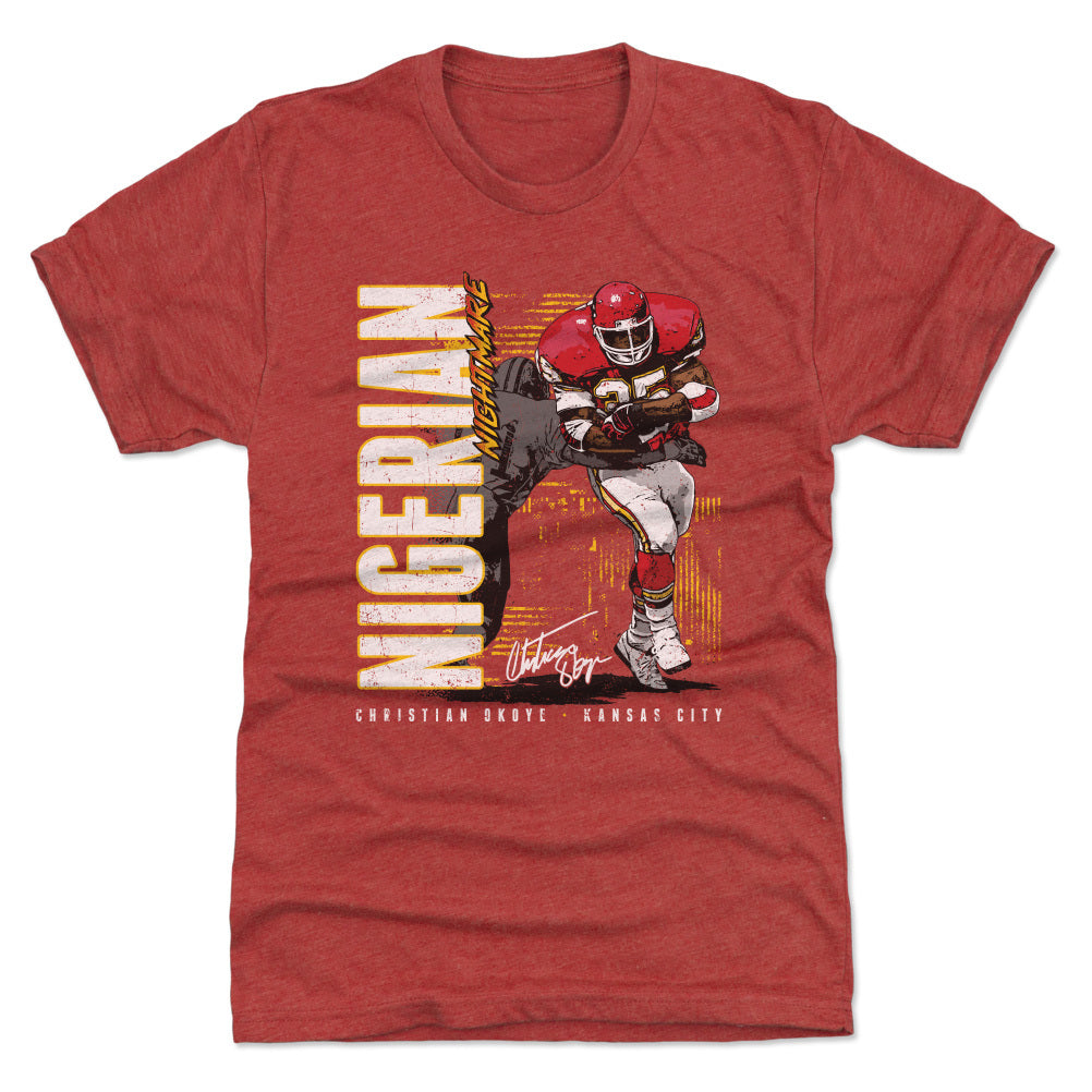 Christian Okoye Men&#39;s Premium T-Shirt | 500 LEVEL