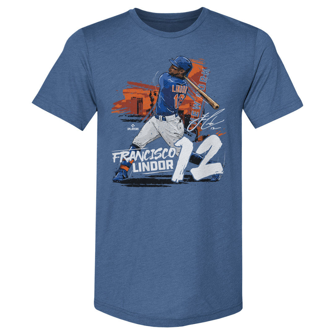 Francisco Lindor Men&#39;s Premium T-Shirt | 500 LEVEL