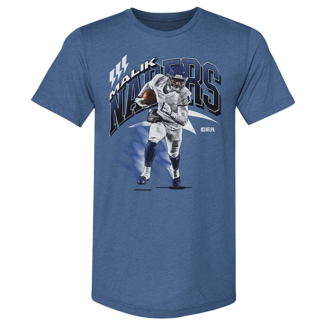 Malik Nabers Men&#39;s Premium T-Shirt | 500 LEVEL