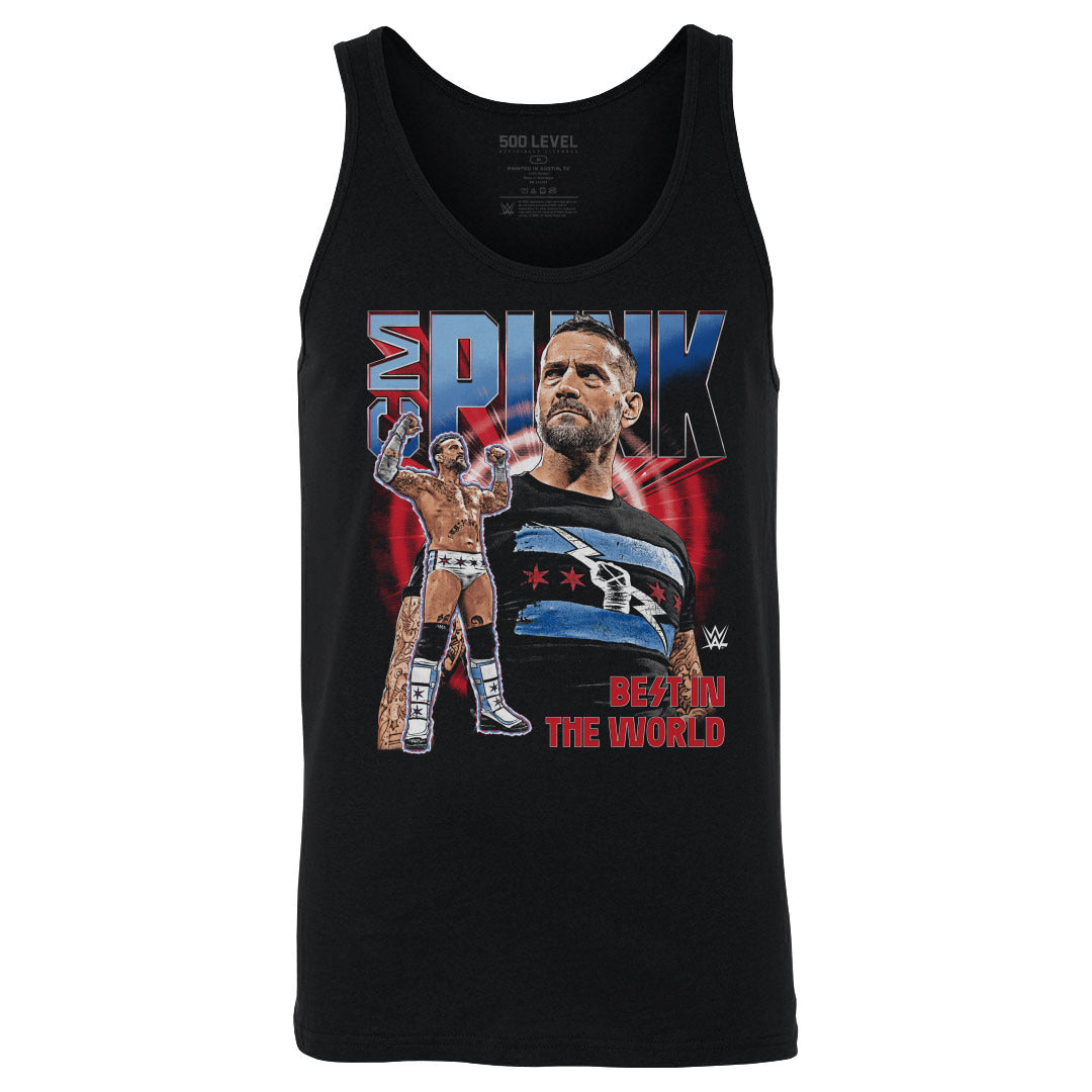 CM Punk Men&#39;s Tank Top | 500 LEVEL