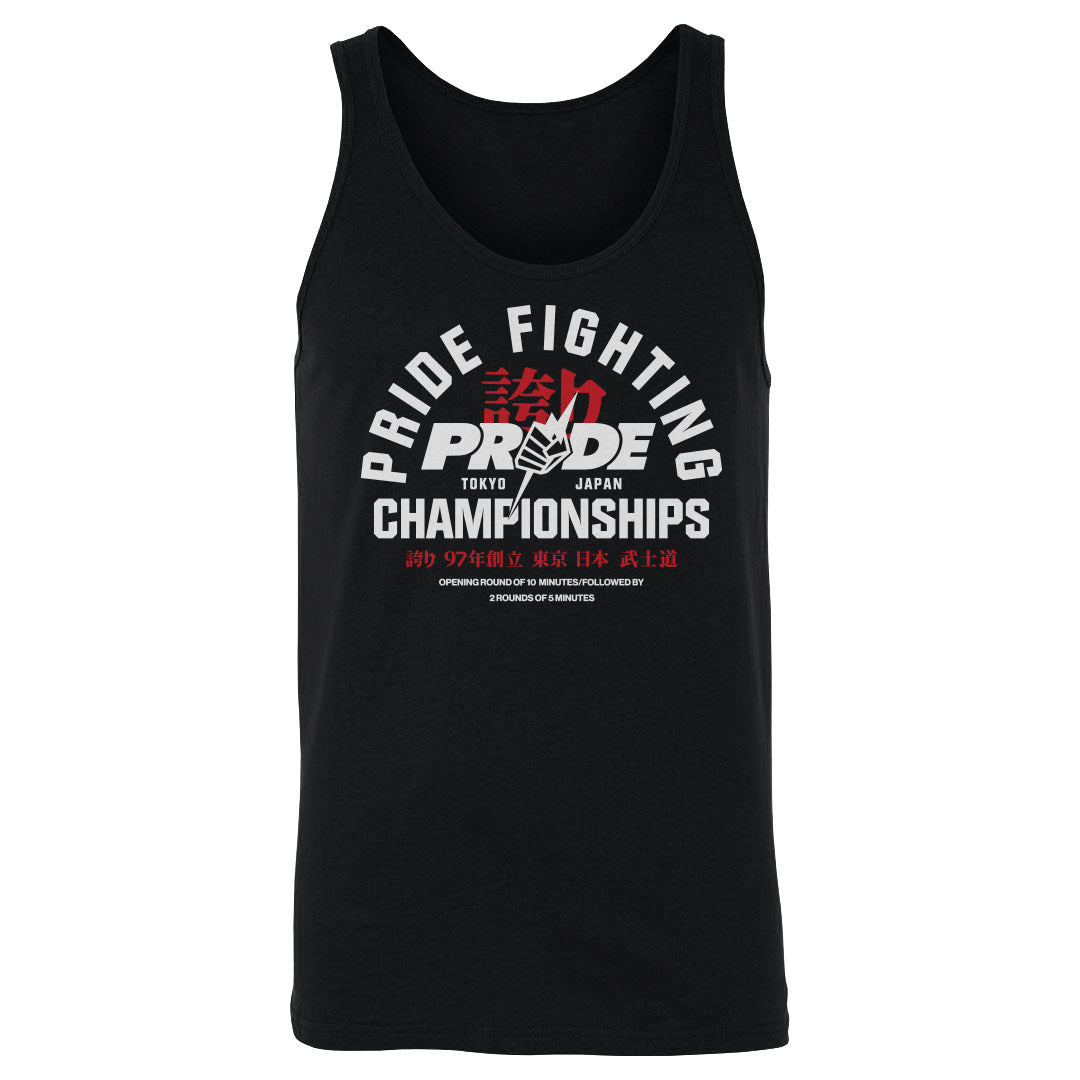 PRIDE Fighting Championships Men&#39;s Tank Top | 500 LEVEL