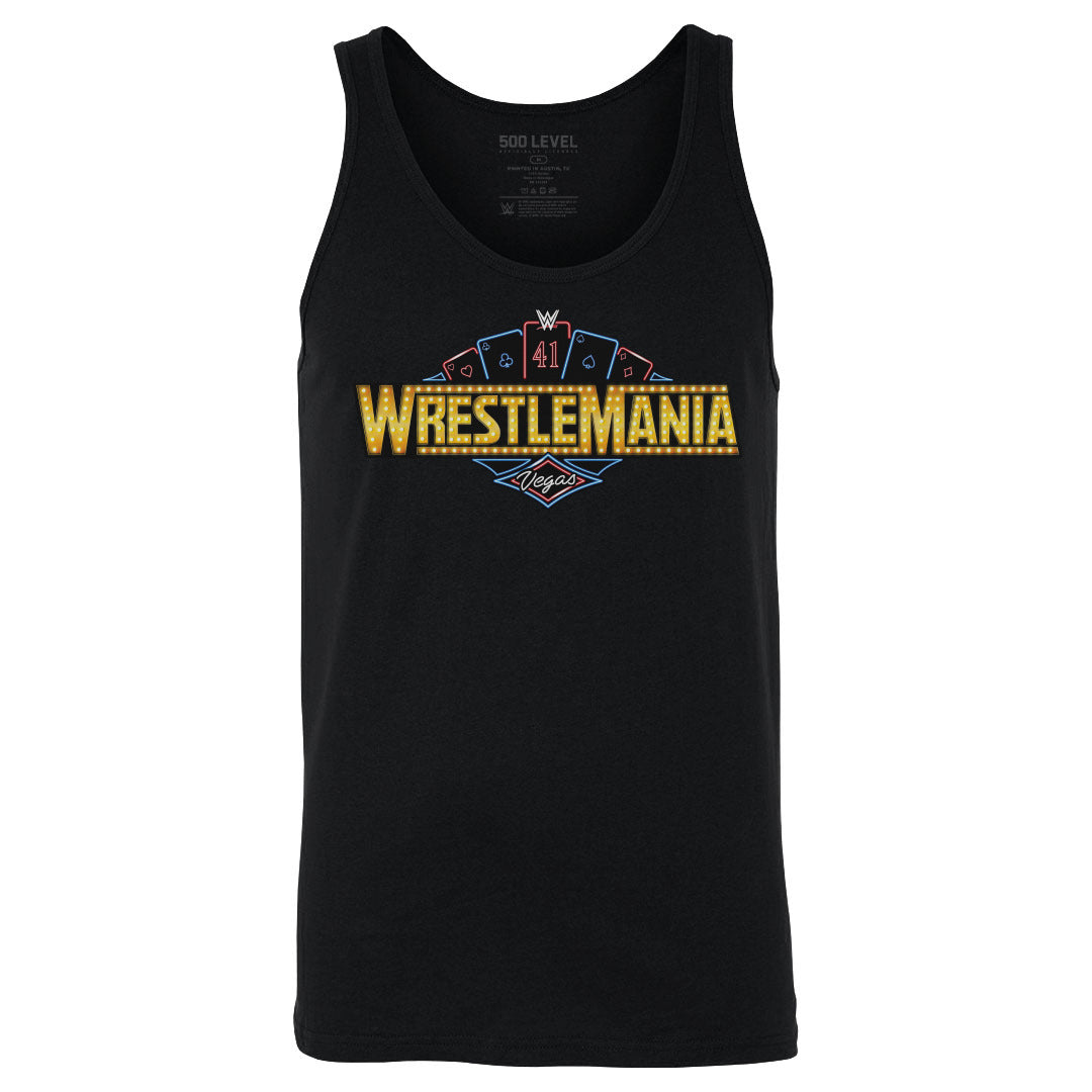 Wrestlemania Men&#39;s Tank Top | 500 LEVEL