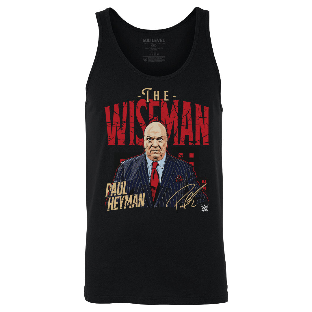 Paul Heyman Men&#39;s Tank Top | 500 LEVEL