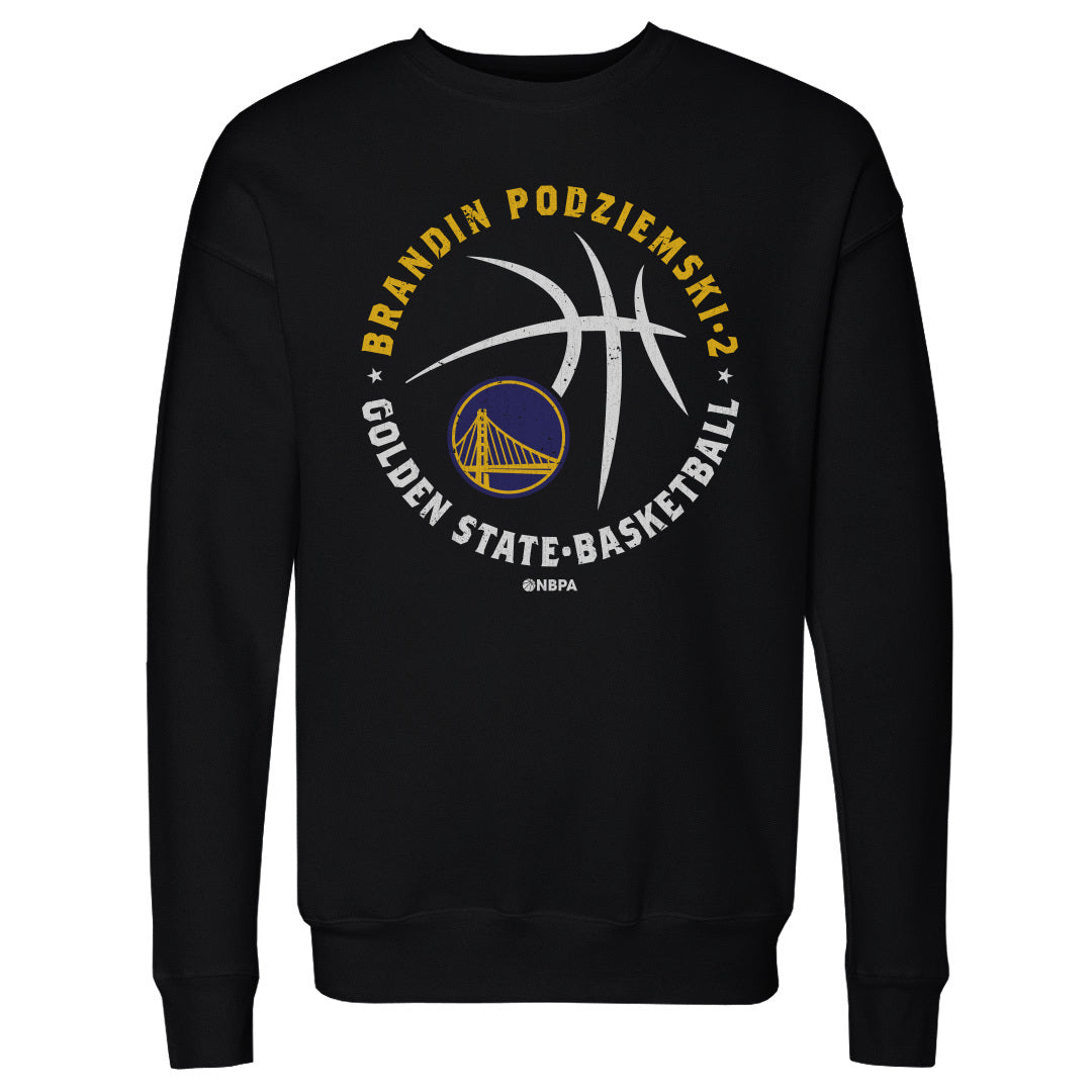 Brandin Podziemski Men&#39;s Crewneck Sweatshirt | 500 LEVEL