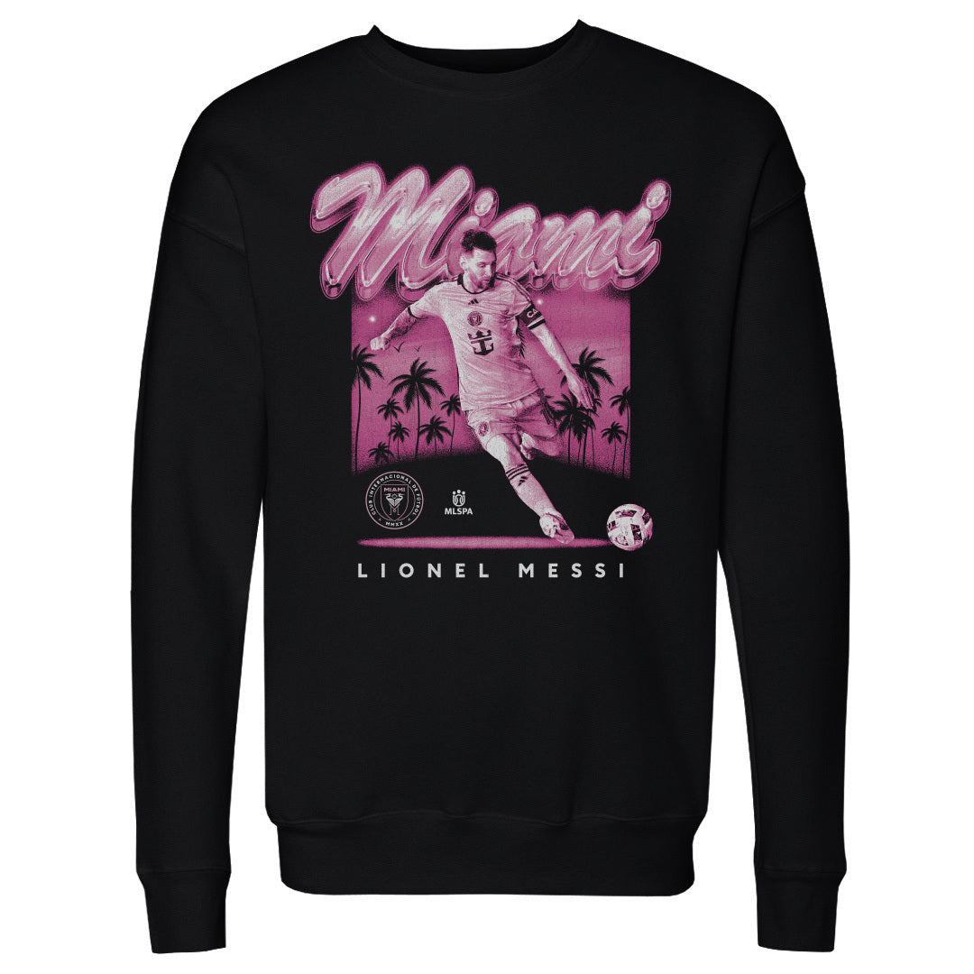 Lionel Messi Men&#39;s Crewneck Sweatshirt | 500 LEVEL