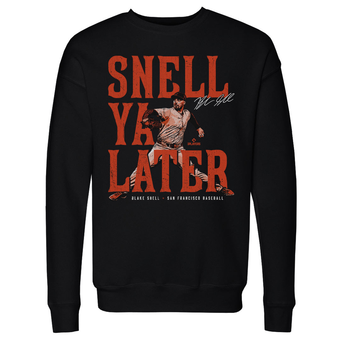 Blake Snell Men&#39;s Crewneck Sweatshirt | 500 LEVEL