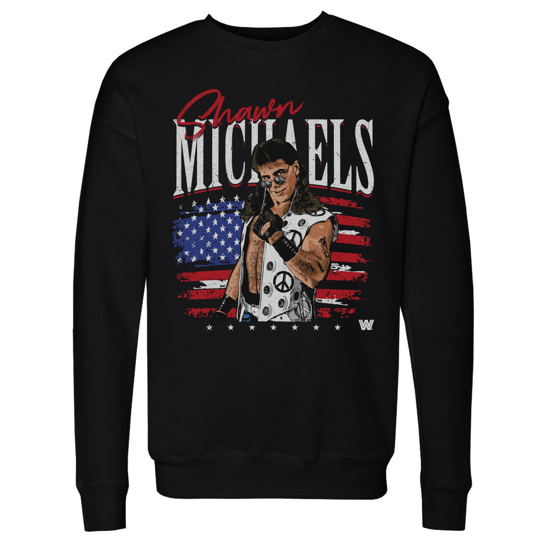 Shawn Michaels Men&#39;s Crewneck Sweatshirt | 500 LEVEL