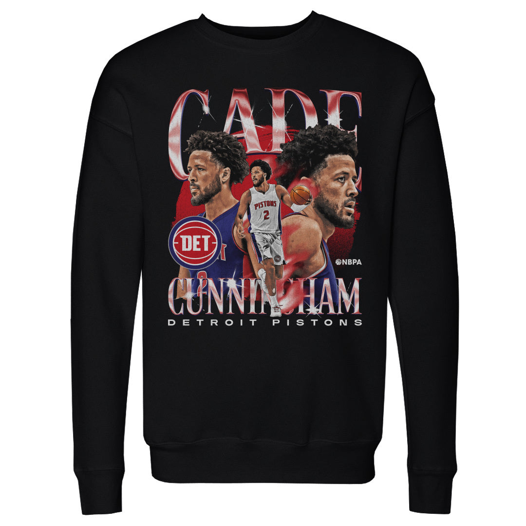 Cade Cunningham Men&#39;s Crewneck Sweatshirt | 500 LEVEL