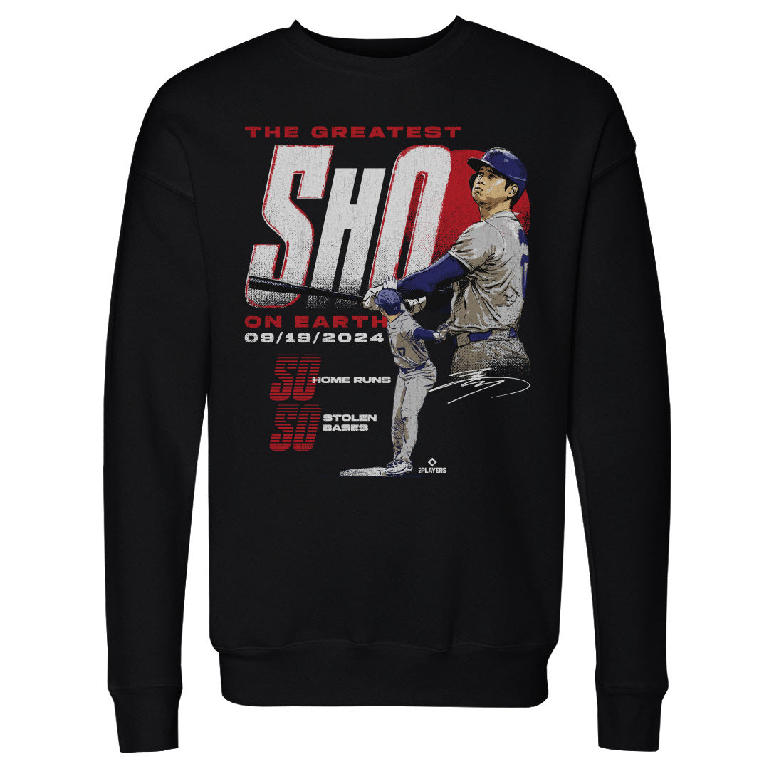 Shohei Ohtani Men&#39;s Crewneck Sweatshirt | 500 LEVEL