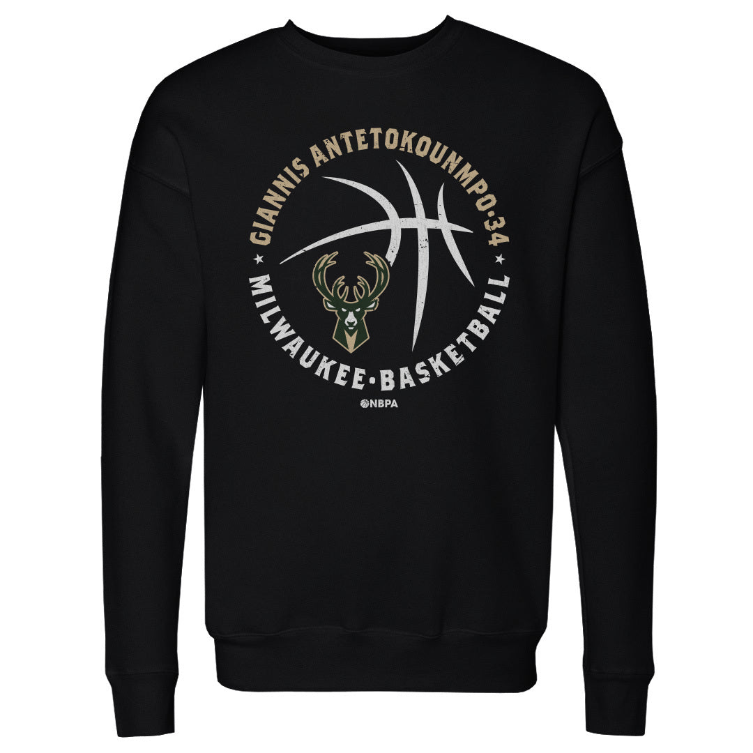 Giannis Antetokounmpo Men&#39;s Crewneck Sweatshirt | 500 LEVEL