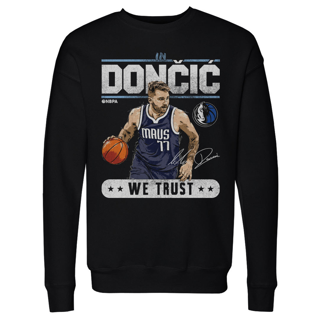 Luka Doncic Men&#39;s Crewneck Sweatshirt | 500 LEVEL