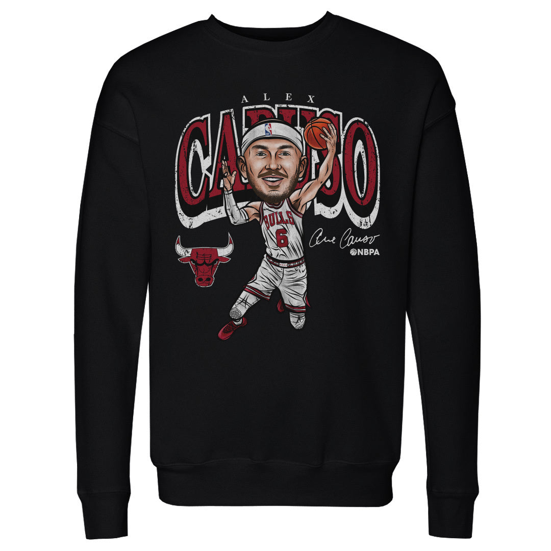 Alex Caruso Men&#39;s Crewneck Sweatshirt | 500 LEVEL