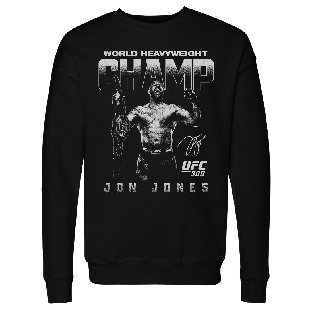 Jon Jones Men&#39;s Crewneck Sweatshirt | 500 LEVEL