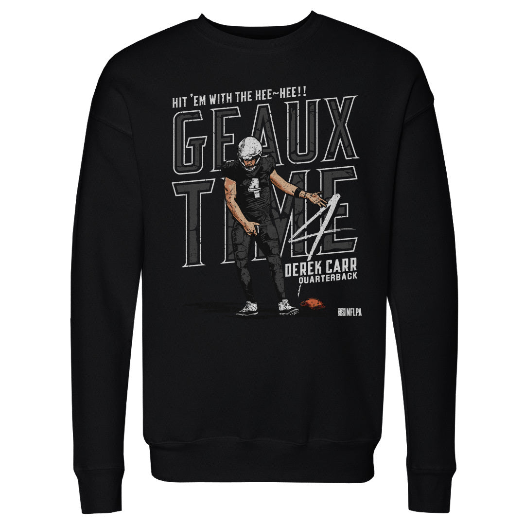 Derek Carr Men&#39;s Crewneck Sweatshirt | 500 LEVEL