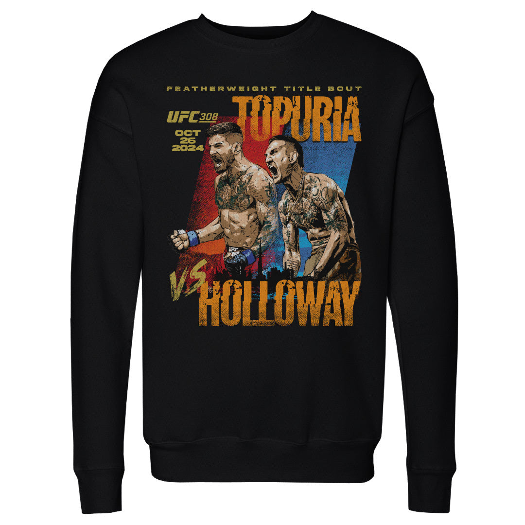 Ilia Topuria Men&#39;s Crewneck Sweatshirt | 500 LEVEL