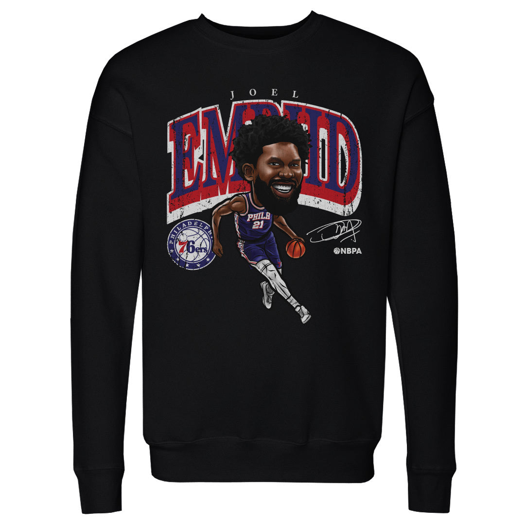 Joel Embiid Men&#39;s Crewneck Sweatshirt | 500 LEVEL