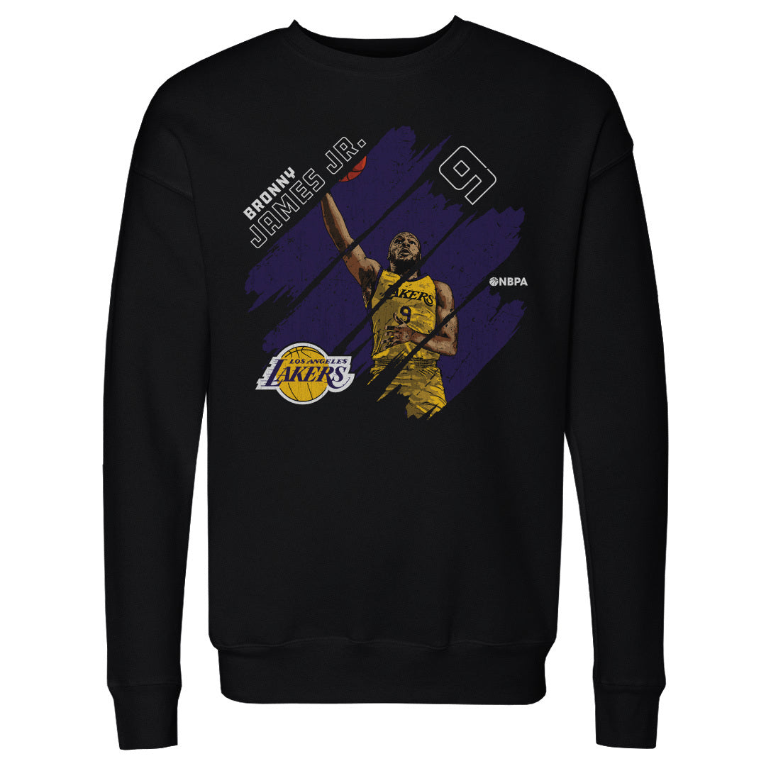 Bronny James Jr. Men&#39;s Crewneck Sweatshirt | 500 LEVEL