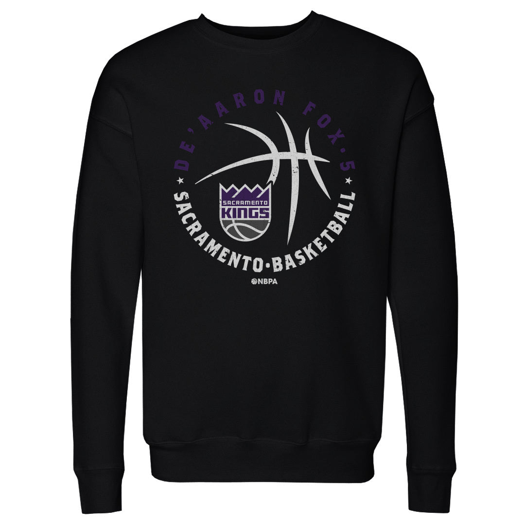 De&#39;Aaron Fox Men&#39;s Crewneck Sweatshirt | 500 LEVEL