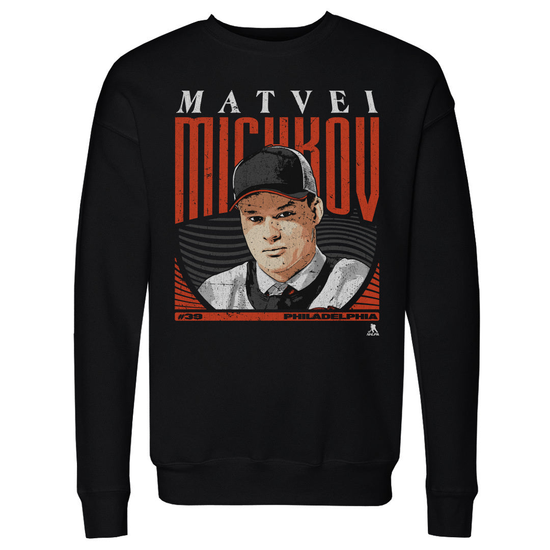 Matvei Michkov Men&#39;s Crewneck Sweatshirt | 500 LEVEL