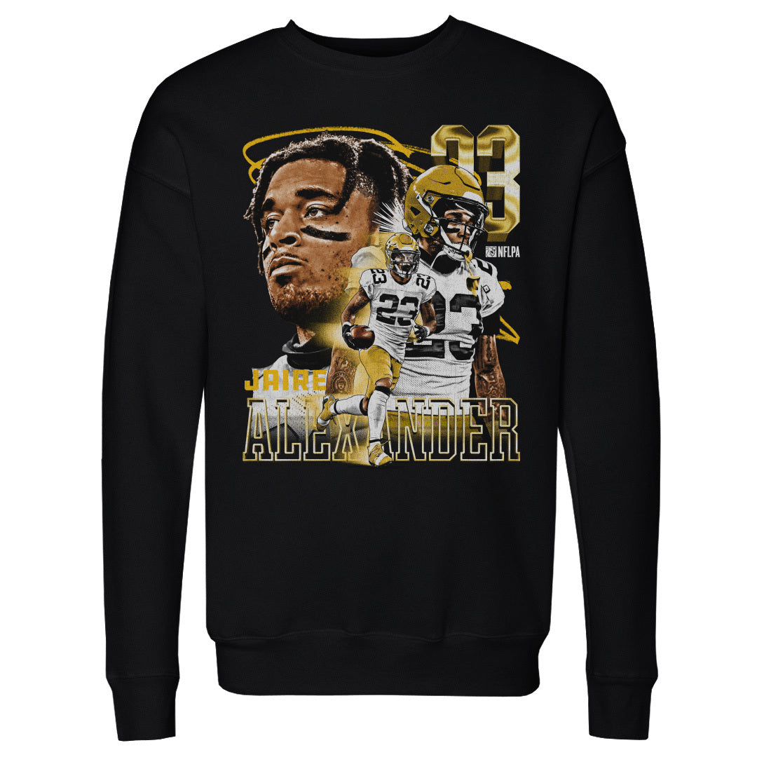 Jaire Alexander Men&#39;s Crewneck Sweatshirt | 500 LEVEL