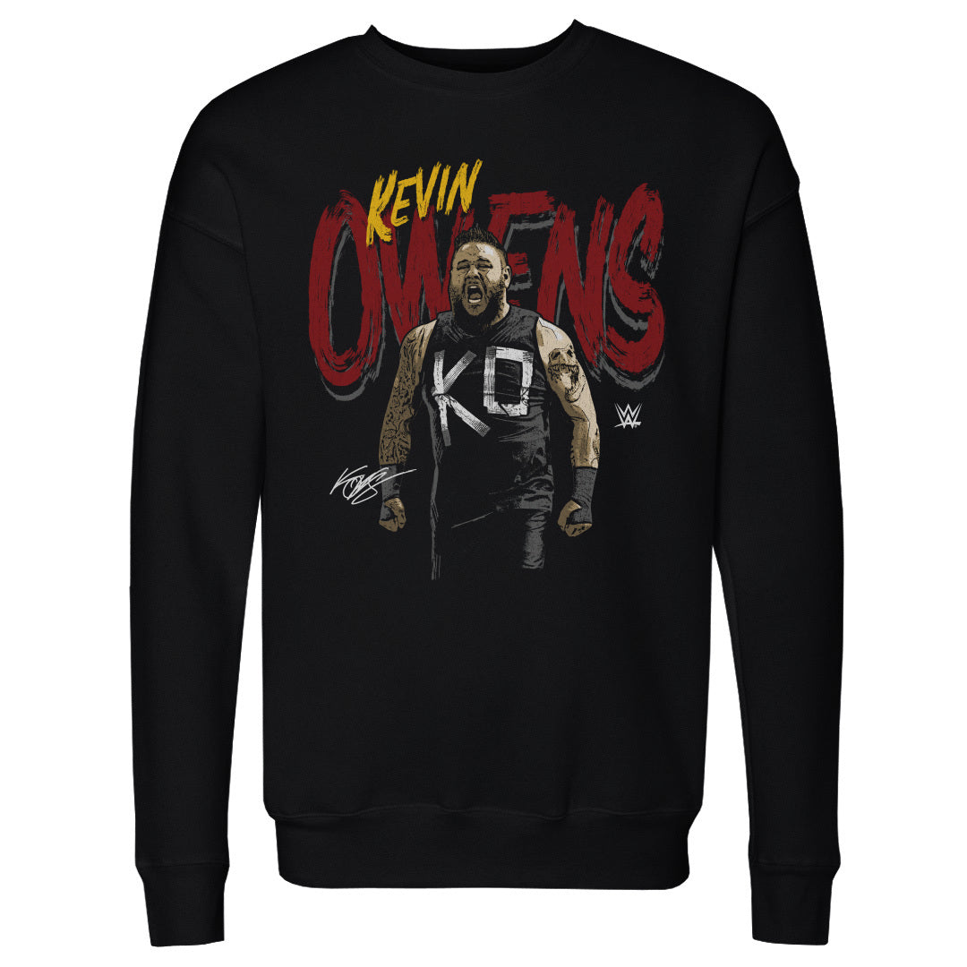 Kevin Owens Men&#39;s Crewneck Sweatshirt | 500 LEVEL