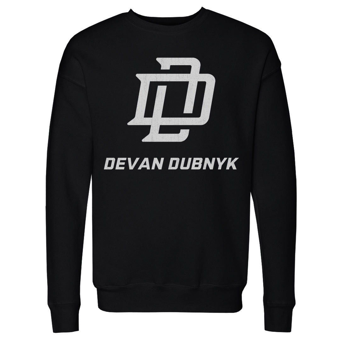 Devan Dubnyk Men&#39;s Crewneck Sweatshirt | 500 LEVEL