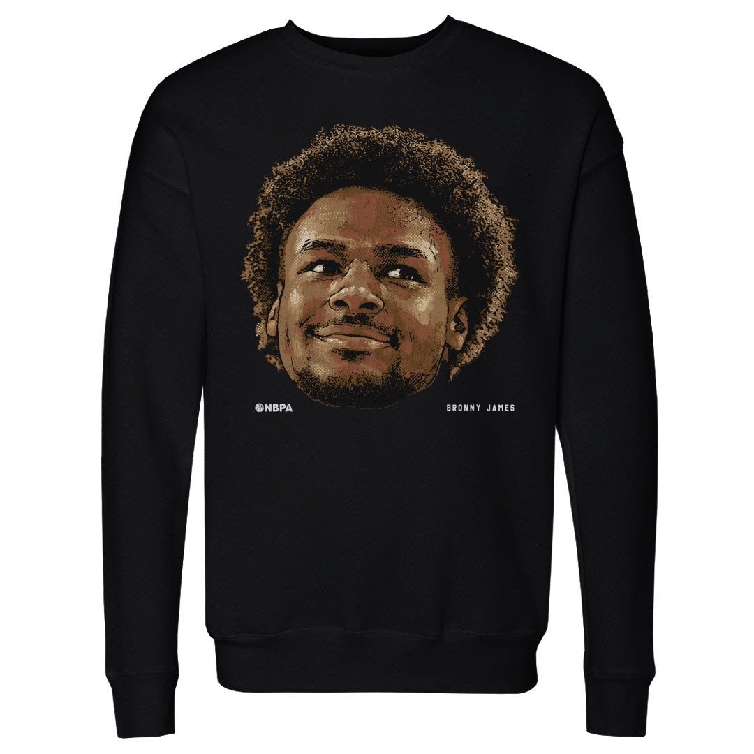 Bronny James Jr. Men&#39;s Crewneck Sweatshirt | 500 LEVEL