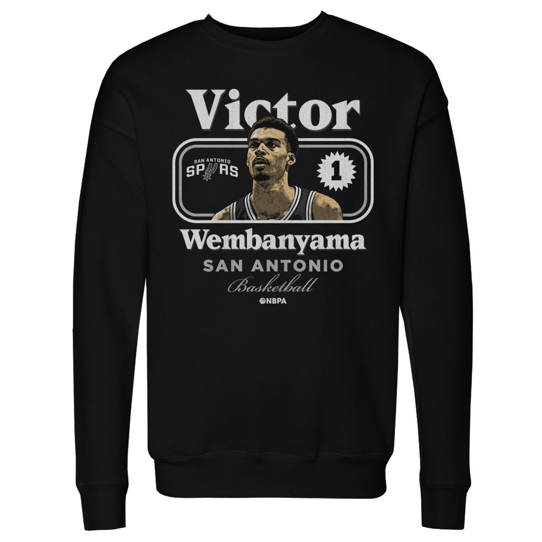 Victor Wembanyama Men&#39;s Crewneck Sweatshirt | 500 LEVEL