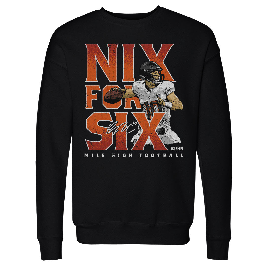 Bo Nix Men&#39;s Crewneck Sweatshirt | 500 LEVEL