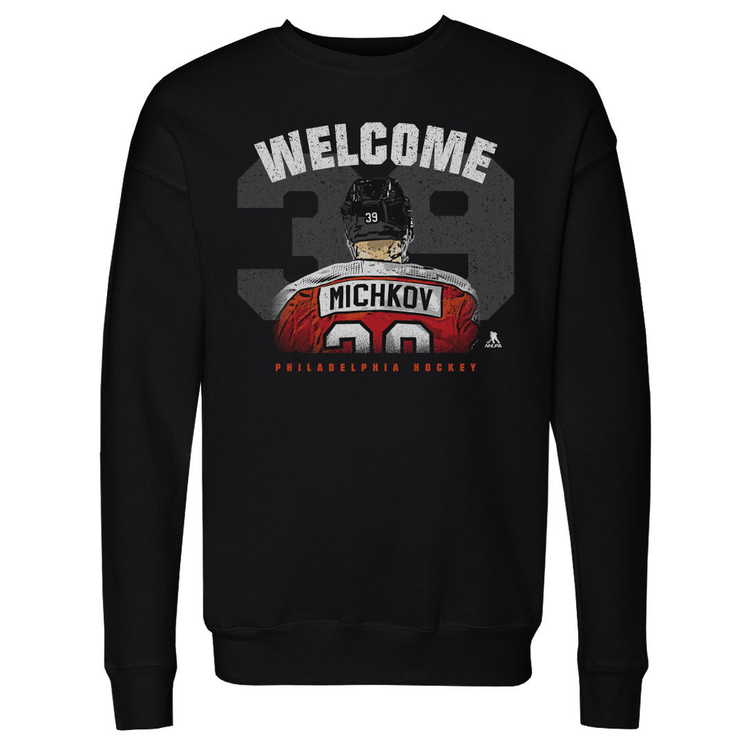 Matvei Michkov Men&#39;s Crewneck Sweatshirt | 500 LEVEL