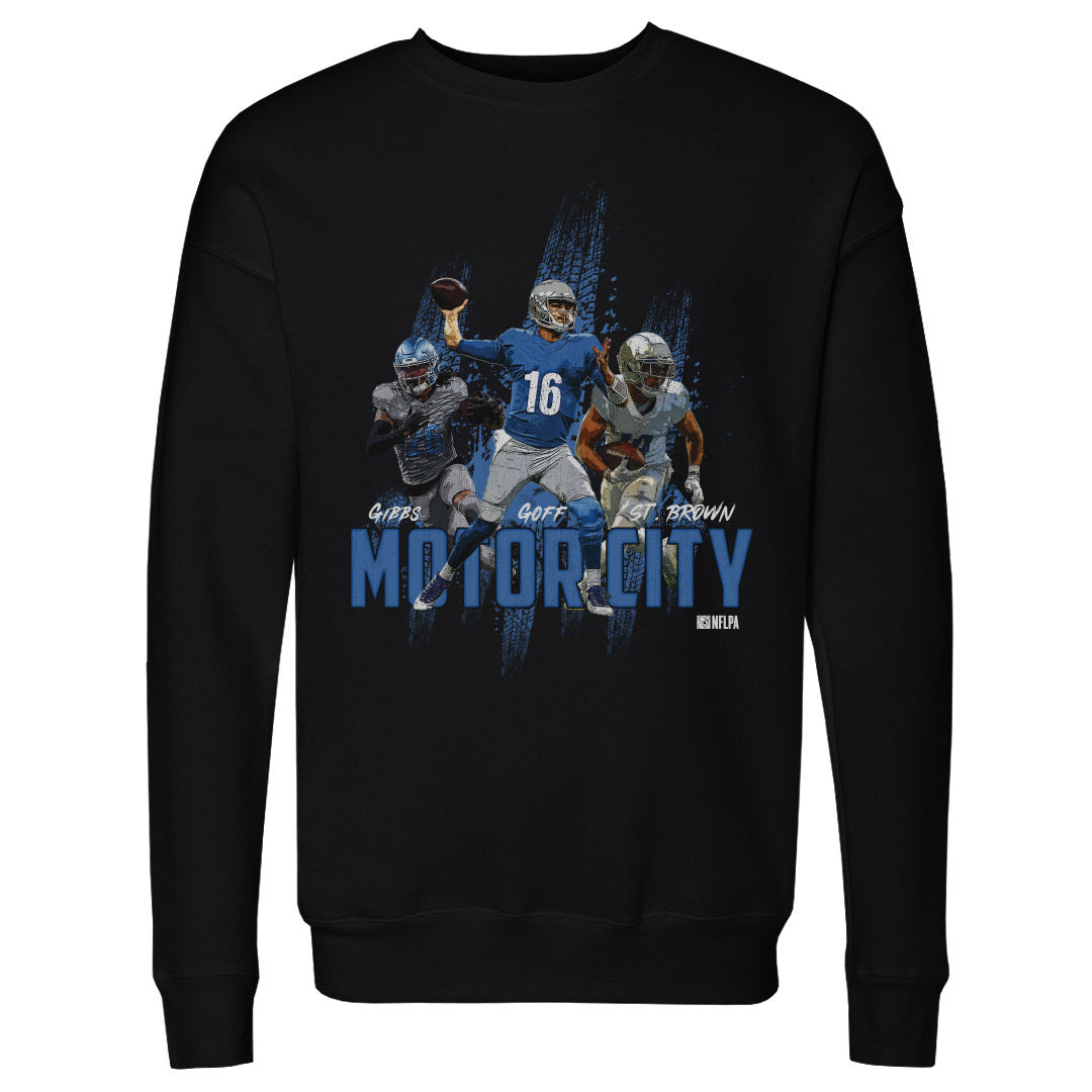 Detroit Men&#39;s Crewneck Sweatshirt | 500 LEVEL