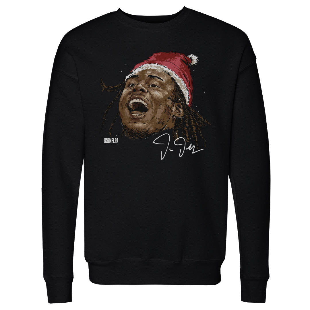 Justin Jefferson Men&#39;s Crewneck Sweatshirt | 500 LEVEL