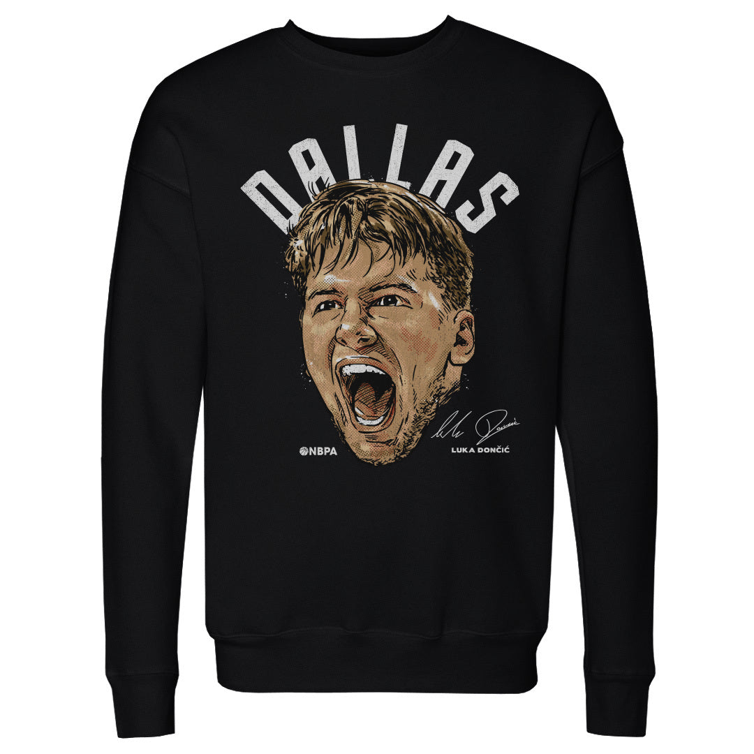 Luka Doncic Men&#39;s Crewneck Sweatshirt | 500 LEVEL