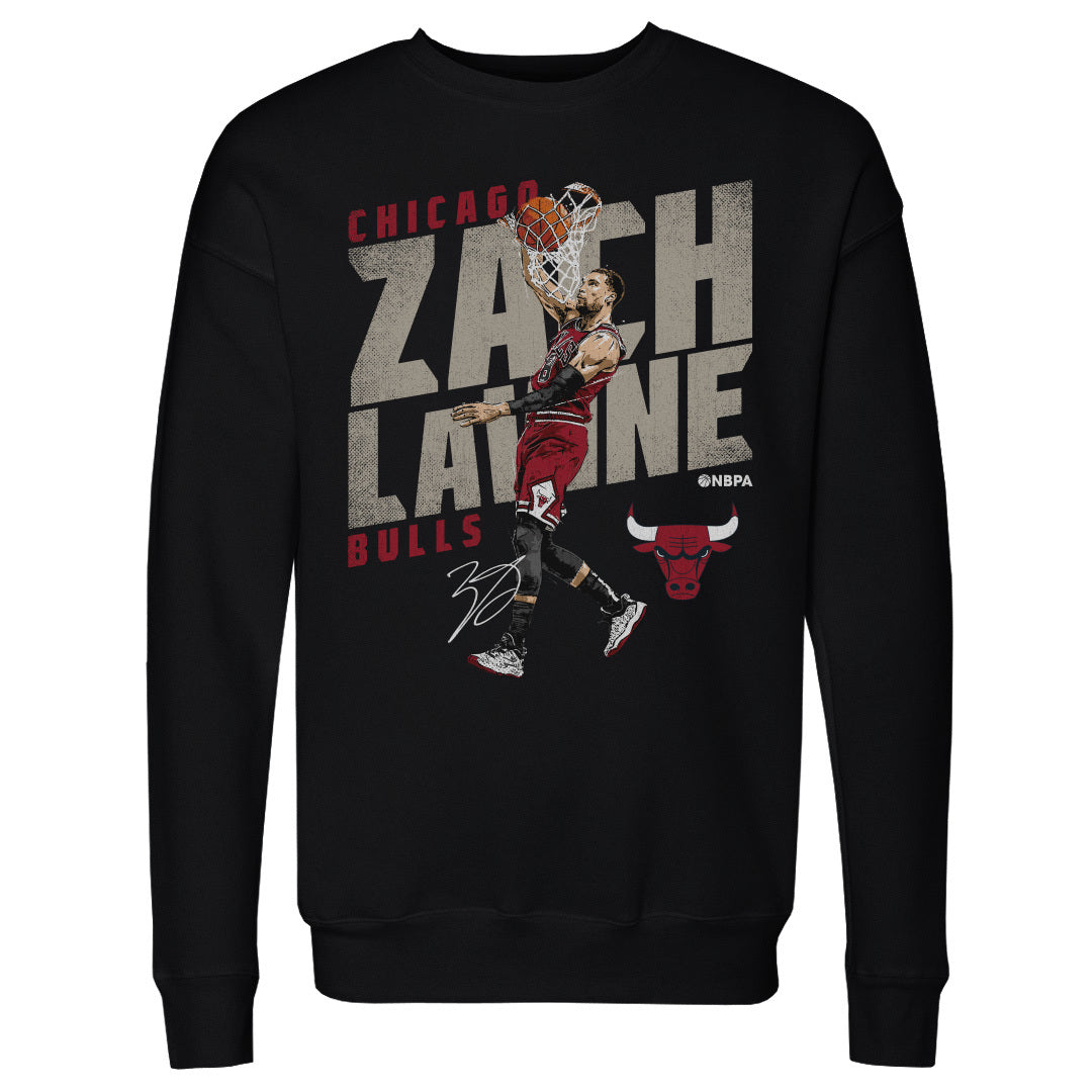 Zach LaVine Men&#39;s Crewneck Sweatshirt | 500 LEVEL