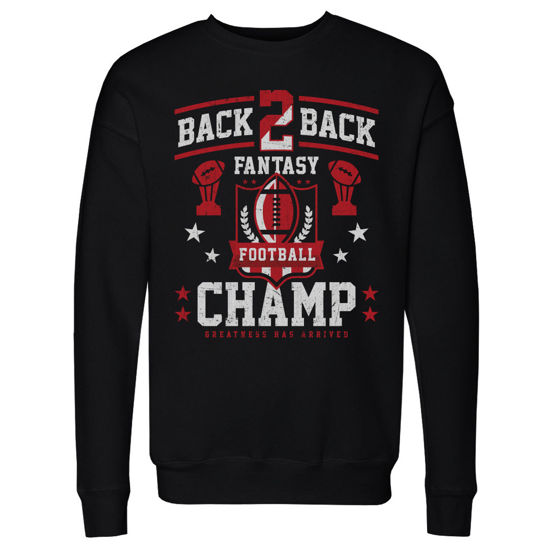 Fantasy Football Men&#39;s Crewneck Sweatshirt | 500 LEVEL